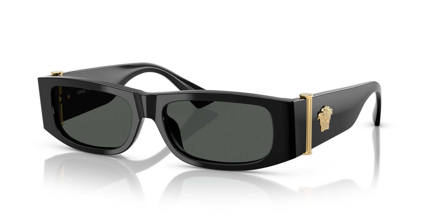 Versace VE 4476U GB1/87 Nero Lenses Grigio scuro - Sunglasses Man