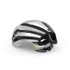 MET Trenta 3k carbon mips bianco metallizzato opaco 3HM146 BI2