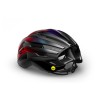 MET Trenta 3k carbon mips rosso iridescente lucido 3HM146 RO1