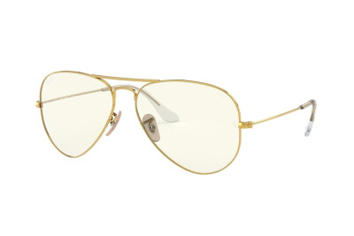 Ray-Ban Aviator large metal Everglasses Clear Evolve RB 3025 (001/5F)