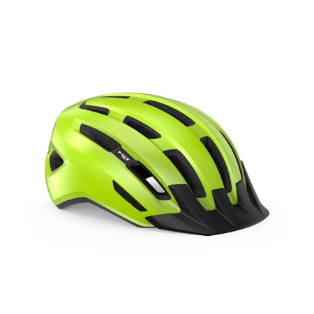 MET Downtown mips giallo fluo lucido 3HM137 GI1