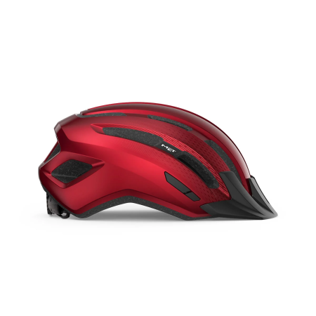 MET Downtown mips rosso lucido 3HM137 RO1