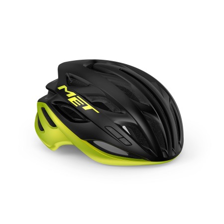 MET Estro mips nero lime metallizzato lucido 3HM139 GI1