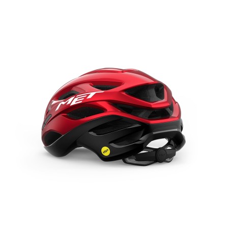 MET Estro mips rosso nero metallizzato lucido 3HM139 RO1
