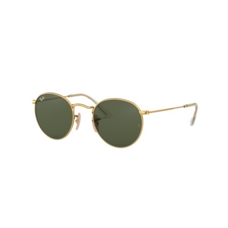 Ray-Ban Round Metal Flat Lenses RB 3447N (001)