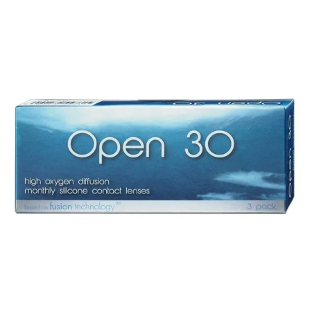 Open 30 - Lenti a contatto mensili per miopia e ipermetropia (3 lenti)
