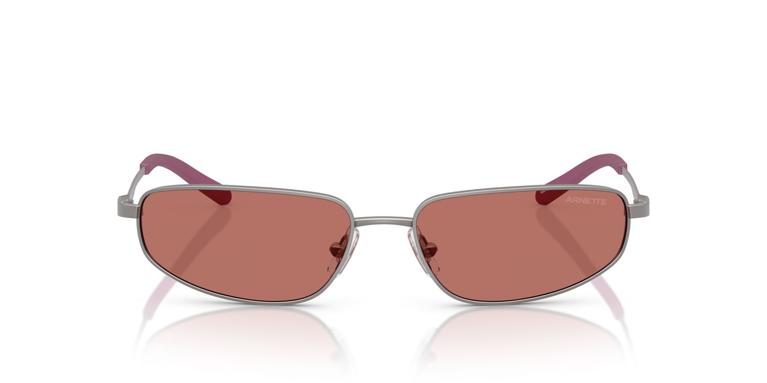 Sonnenbrillen Arnette Narro AN 3092 (745/6O) farbe gunmetal opaco form oval gläser red hiper 8 mirror