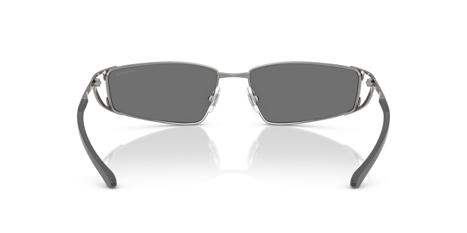 Sonnenbrillen Arnette The Junction AN 3093 (741/6G) farbe gunmetal form unregelmäßig gläser grigio argento specchiato