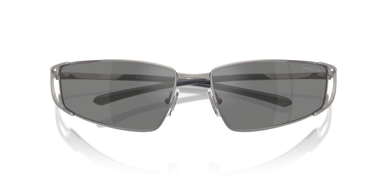Sonnenbrillen Arnette The Junction AN 3093 (741/6G) farbe gunmetal form unregelmäßig gläser grigio argento specchiato