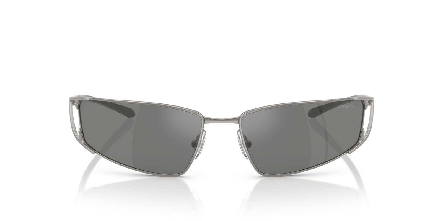 Sonnenbrillen Arnette The Junction AN 3093 (741/6G) farbe gunmetal form unregelmäßig gläser grigio argento specchiato