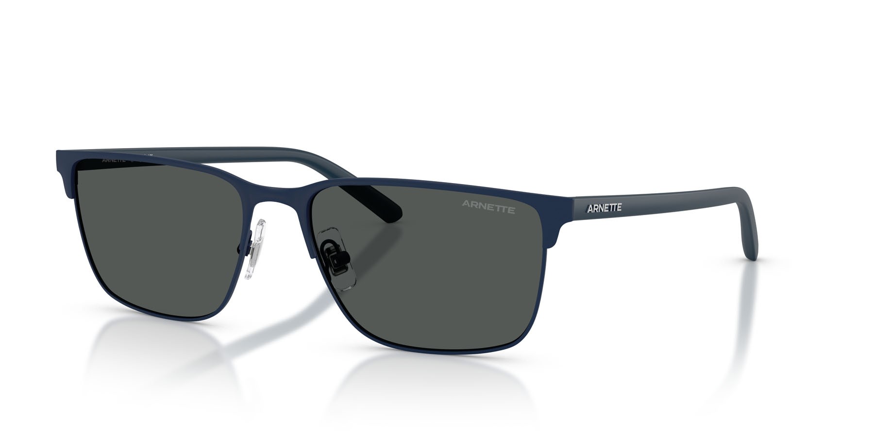 Sonnenbrillen Arnette Hampere AN 3094 (749/87) farbe blu opaco form rechteckig gläser grigio scuro