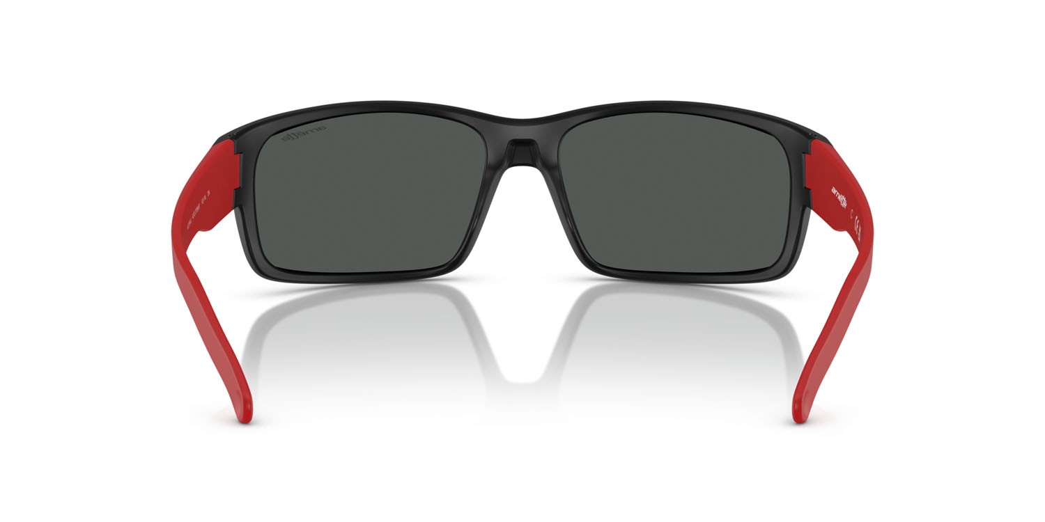 Sonnenbrillen Arnette Fastball AN 4202 (275887) farbe nero opaco form rechteckig gläser grigio scuro