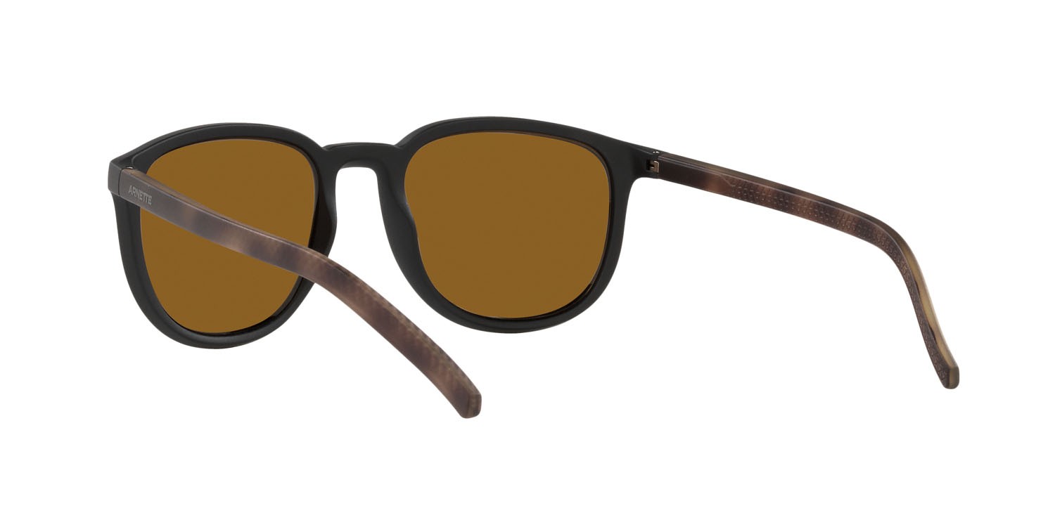Sonnenbrillen Arnette Pykkewin AN 4277 (273083) farbe nero opaco form oval gläser marrone polarizzate