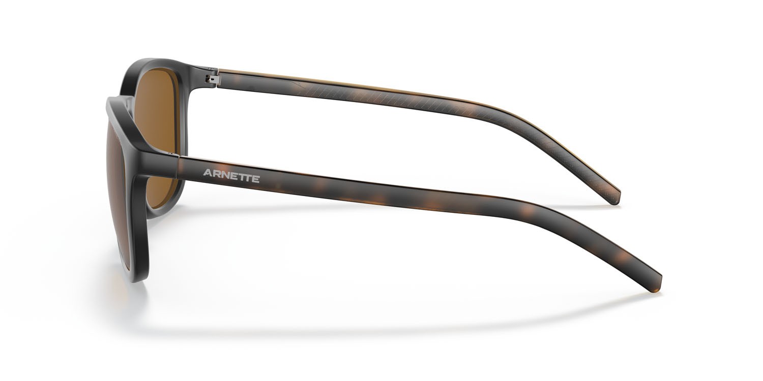 Sonnenbrillen Arnette Pykkewin AN 4277 (273083) farbe nero opaco form oval gläser marrone polarizzate