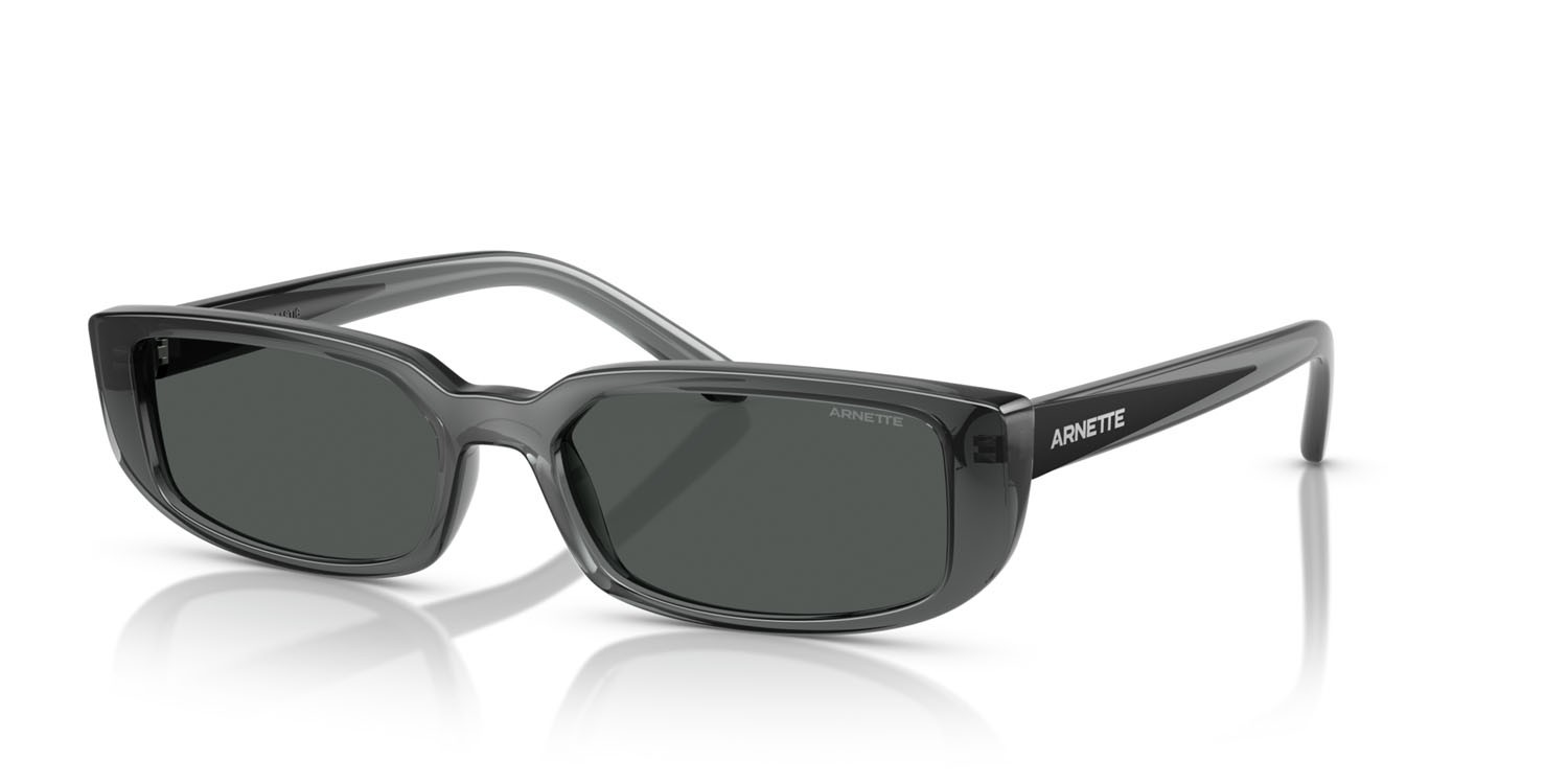 Sonnenbrillen Arnette Jet AN 4348 (296787) farbe grigio trasparente form rechteckig gläser grigio scuro