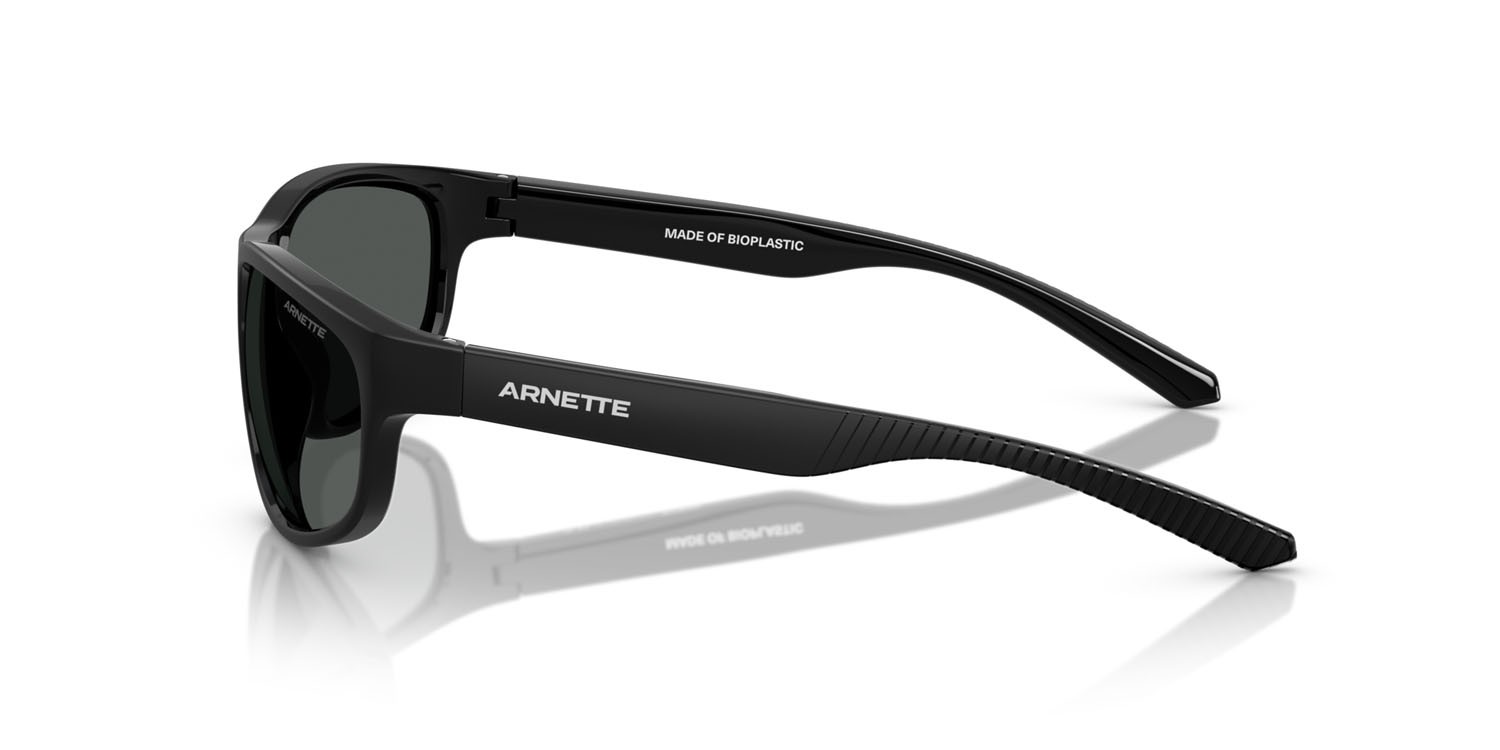 Sunglasses Arnette E.z. AN 4351 (290087) color black matte/shiny shape square lenses grigio scuro