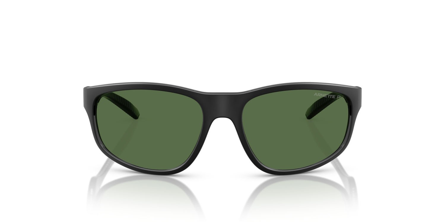 Sonnenbrillen Arnette E.z. AN 4351 (29672P) farbe grigio trasparente opaco/lucido form quadratisch gläser polar verde