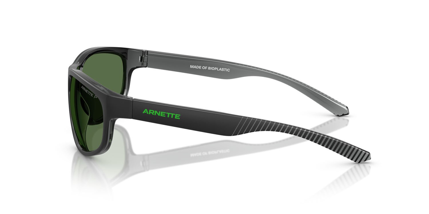 Sonnenbrillen Arnette E.z. AN 4351 (29672P) farbe grigio trasparente opaco/lucido form quadratisch gläser polar verde