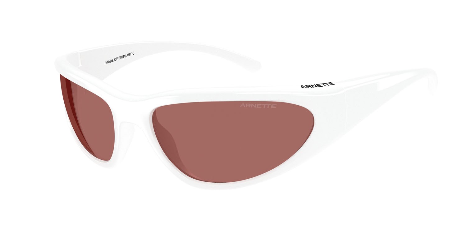 Sunglasses Arnette Nineteetwo AN 4352 (298869) color bianco shape oval lenses violetto scuro