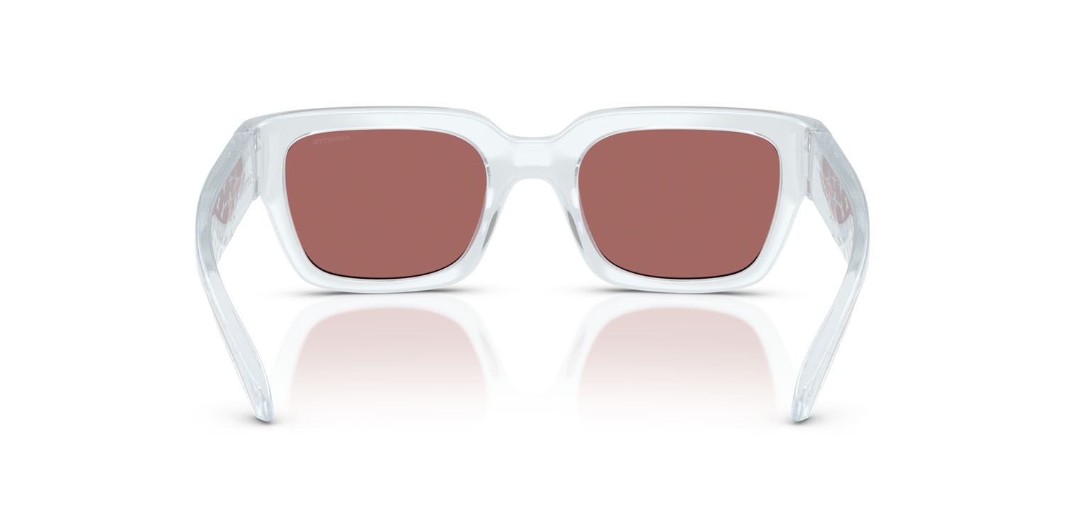 Sunglasses Arnette Myndegap AN 4354 (298969) color ghiaccio trasparente shape square lenses violetto scuro