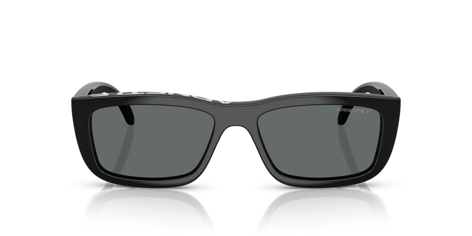 Sonnenbrillen Arnette Graf AN 4356 (27581W) farbe nero/gomma nera form rechteckig gläser lente demo