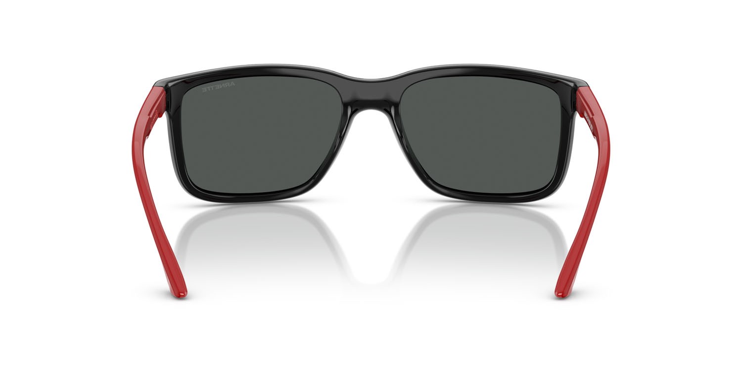 Sonnenbrillen Arnette Headlight AN 4359 (275887) farbe black matte/shiny form rechteckig gläser grigio scuro