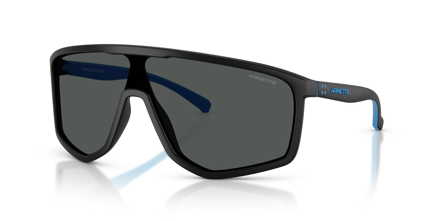 Sonnenbrillen Arnette Stripe-m AN 4360 (275887) farbe nero form quadratisch gläser grigio scuro