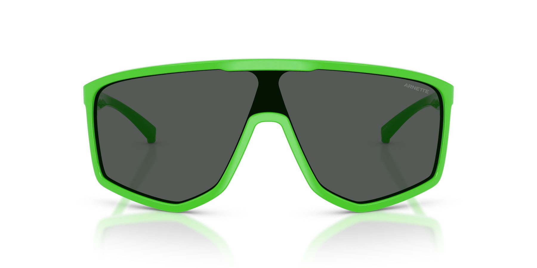 Sonnenbrillen Arnette Stripe-m AN 4360 (295087) farbe verde geco form quadratisch gläser grigio scuro