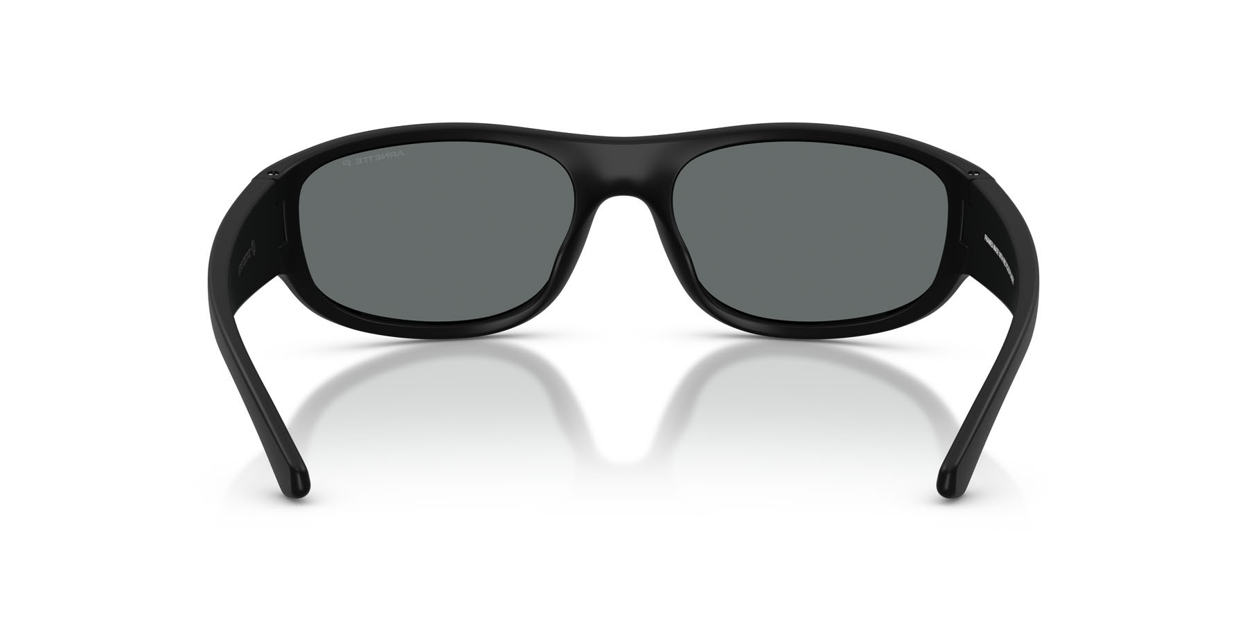 Sonnenbrillen Arnette Gondo AN 4361 (290081) farbe nero riciclato form quadratisch gläser polarized grigio scuro