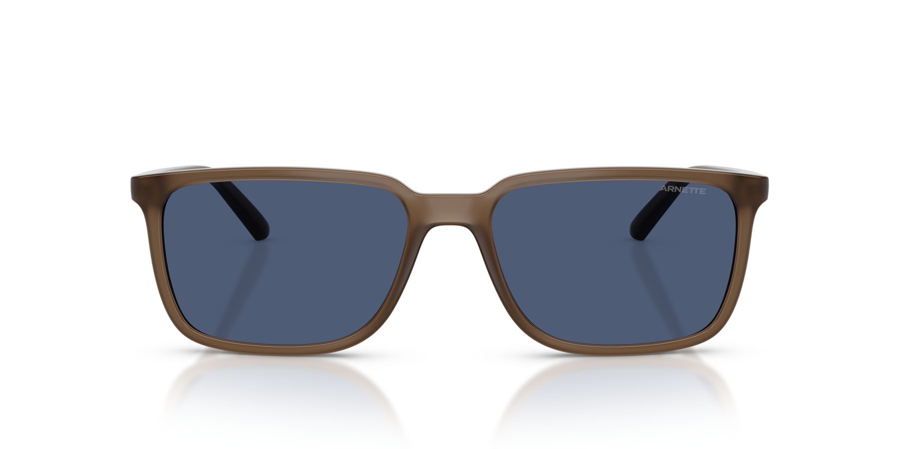 Sunglasses Arnette Dinsky AN 4364 (299780) color tabacco opalino shape square lenses blu scuro
