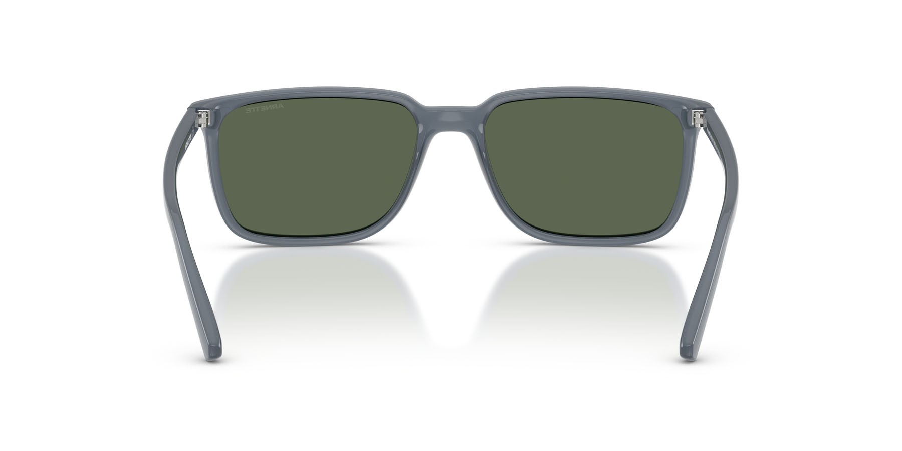 Sunglasses Arnette Dinsky AN 4364 (299971) color grigio opalino shape square lenses verde scuro