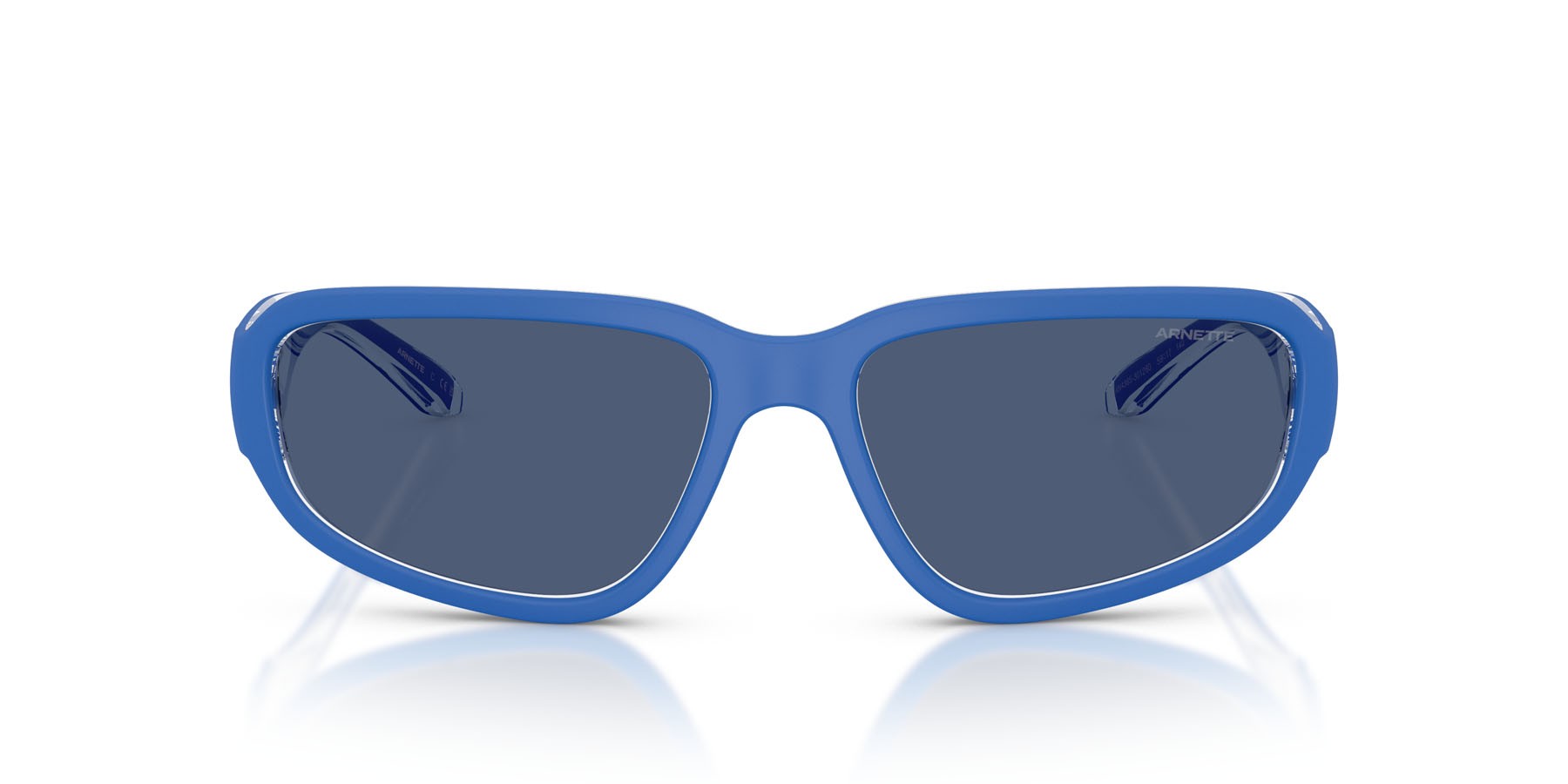 Sunglasses Arnette Goodle AN 4365 (301280) color crystal royal blue shape square lenses blu scuro