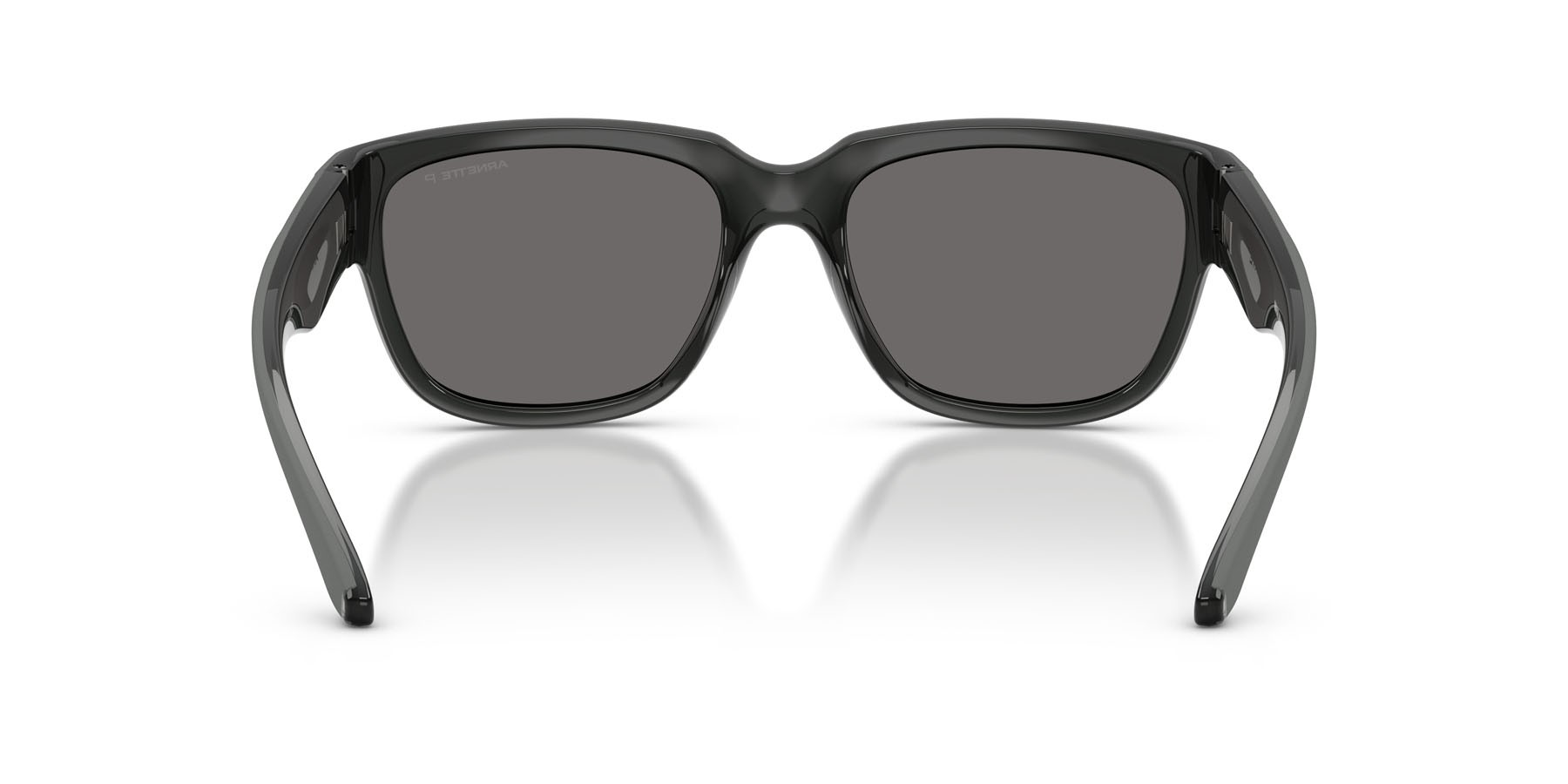 Sunglasses Arnette Bounce AN 4366 (3009Z3) color grigio scuro trasparente shape square lenses grey mirror silver 80 polarized