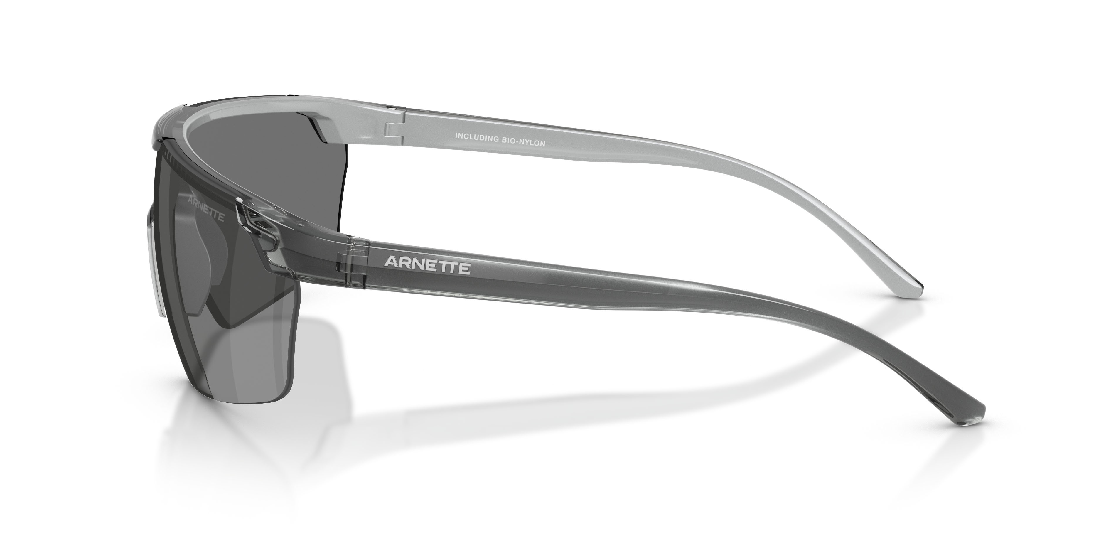 Sonnenbrillen Arnette AN 4369 (30406G) farbe grigio/argento metallizzato form unregelmäßig gläser grigio argento specchiato