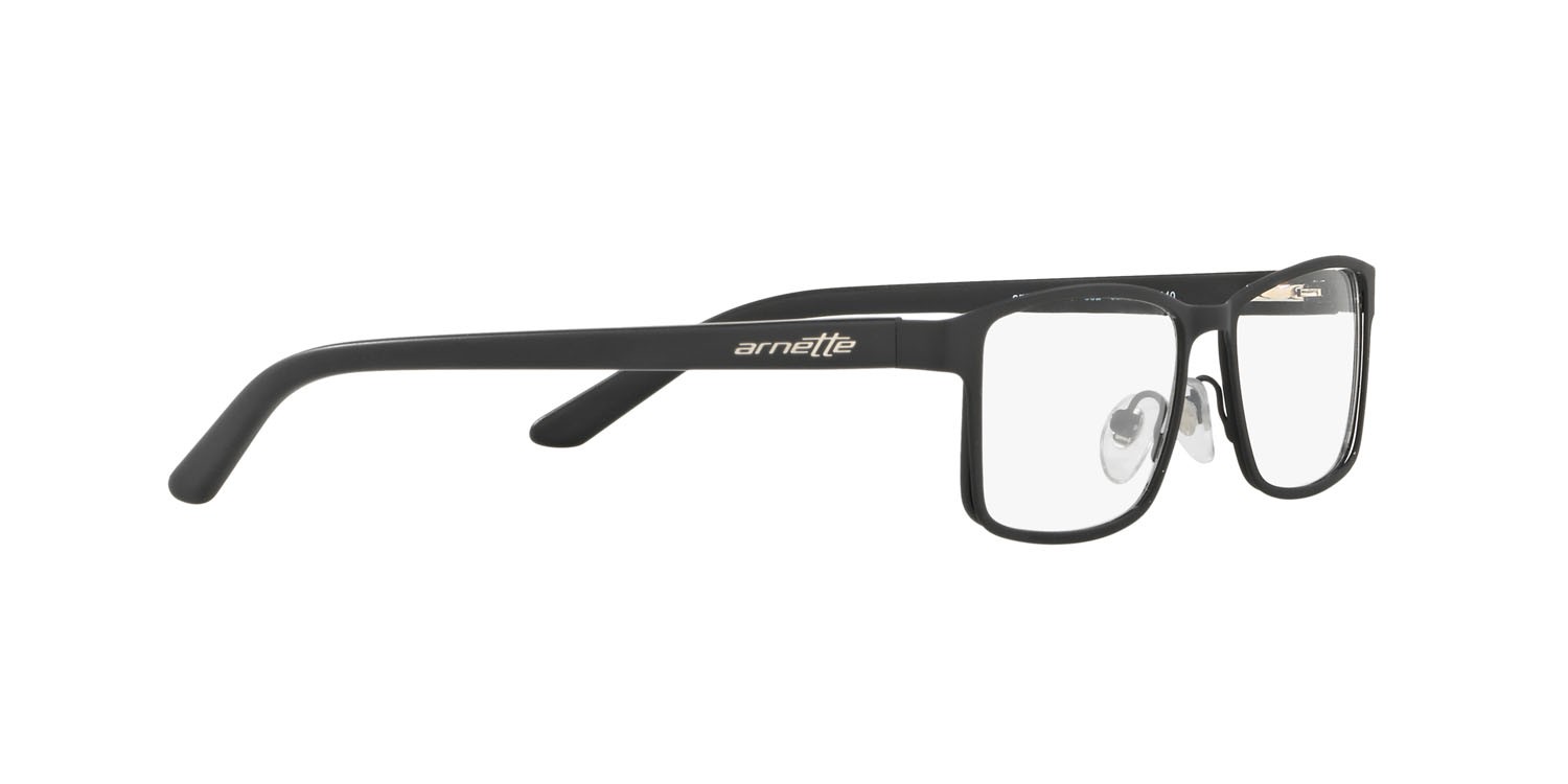 Brillen Arnette Set On AN 6110 (662) farbe gomma nera form rechteckig gläser trasparente