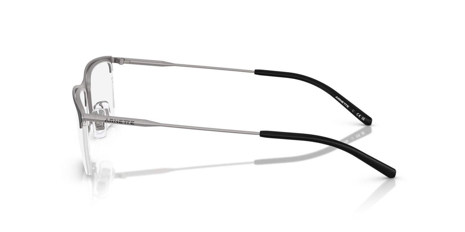Occhiali da vista Arnette Coney AN 6148 (765) colore nero opaco forma quadrato lenti demo riciclato