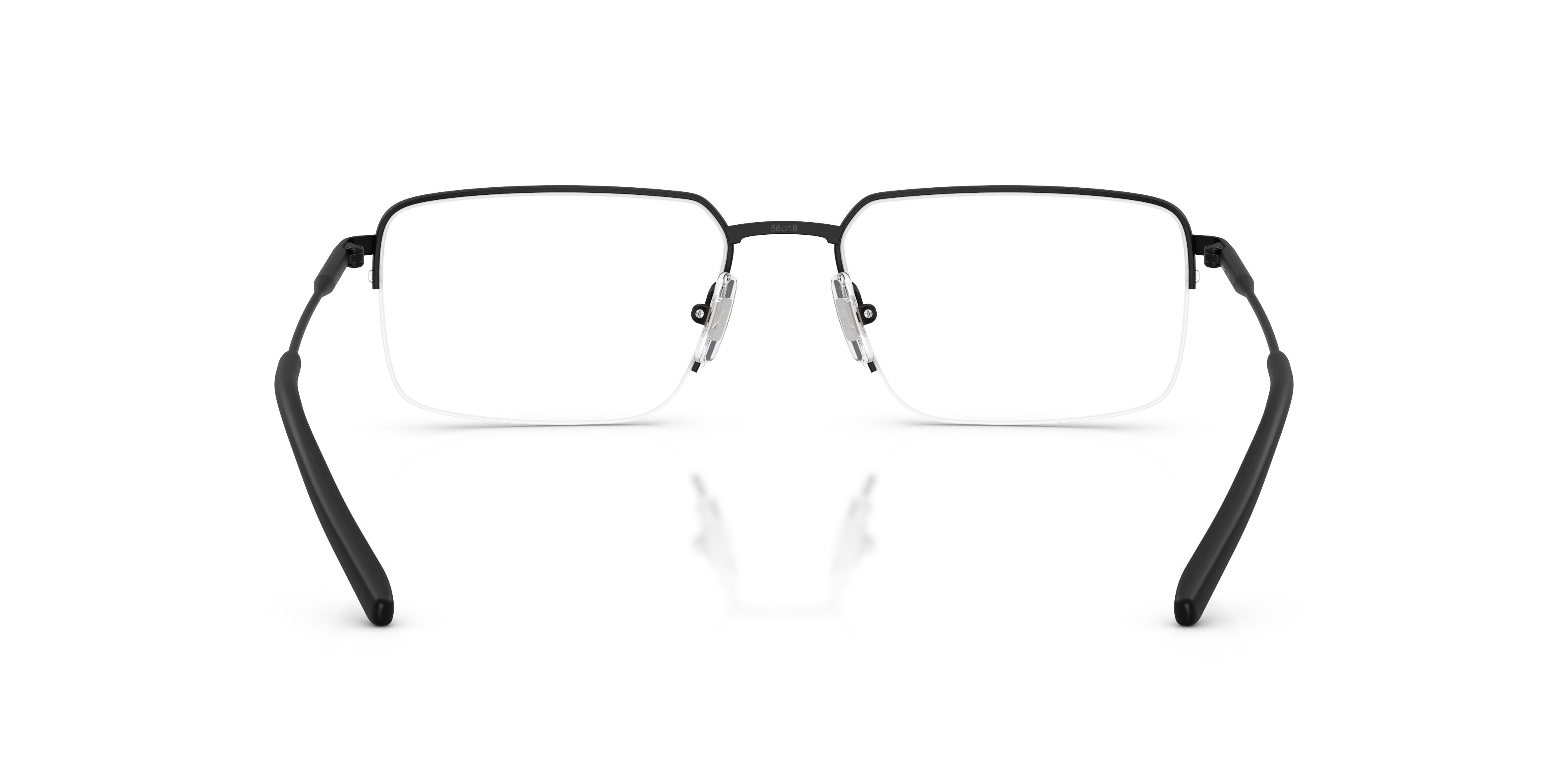 Brillen Arnette AN 6152 (737) farbe nero opaco form rechteckig gläser lente demo