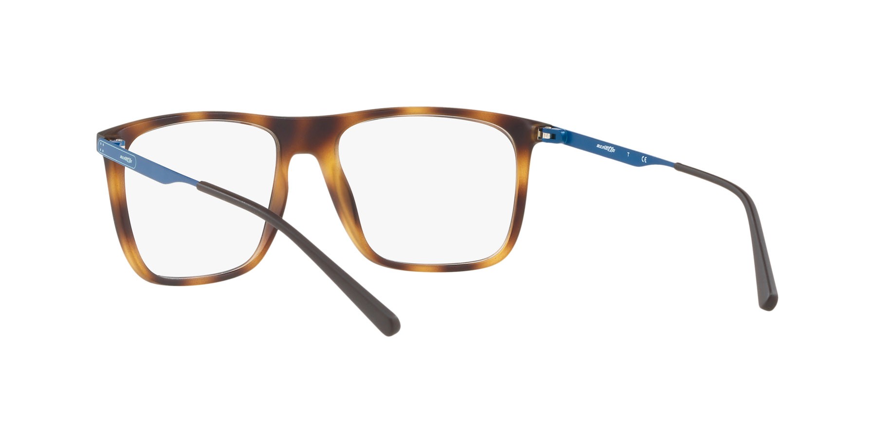 Brillen Arnette Shove It AN 7145 (2375) farbe havana opaco form quadratisch gläser trasparente