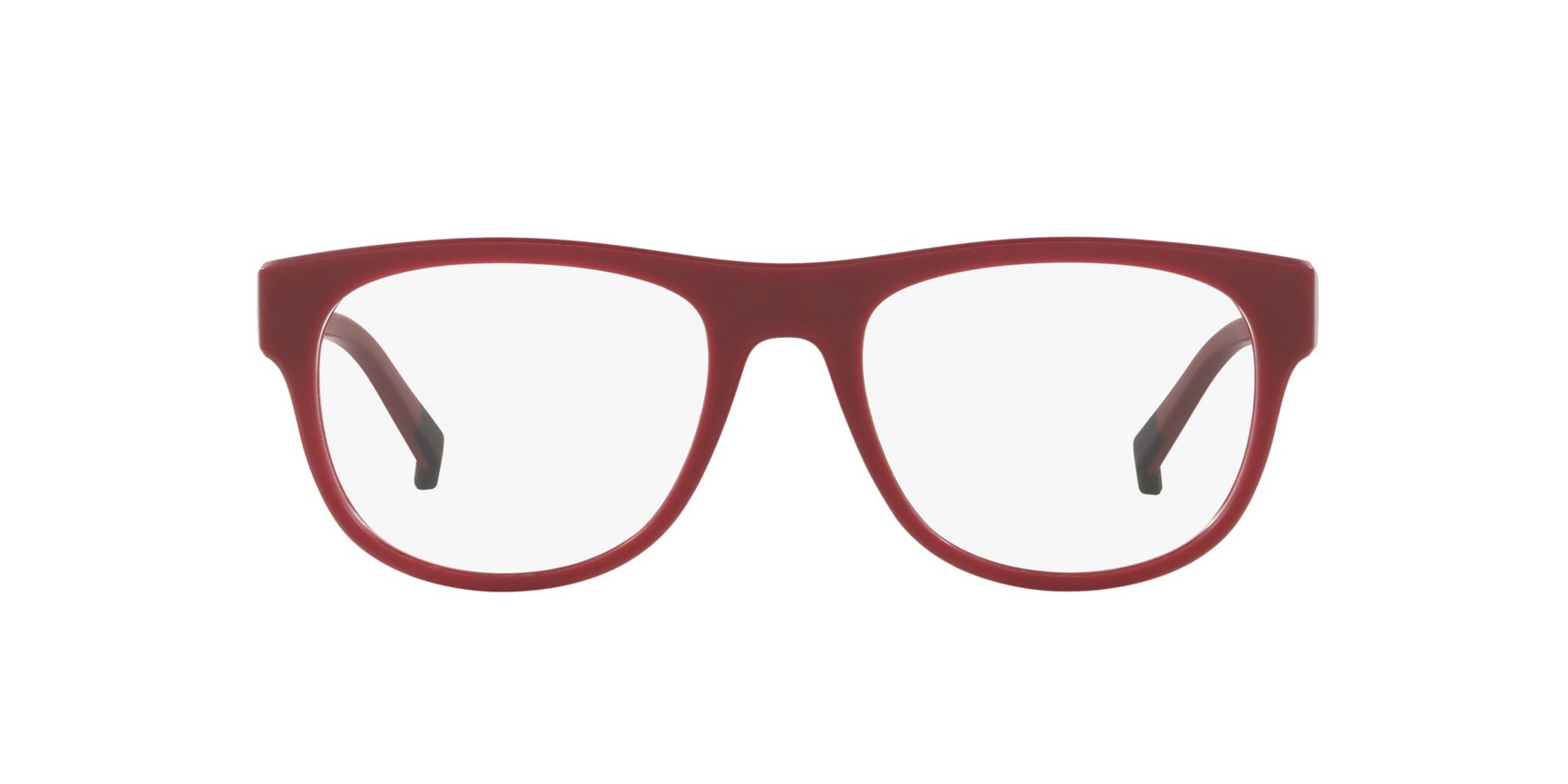 Brillen Arnette Fitzroy AN 7170 (2614) farbe rosso opaco form rechteckig gläser trasparente
