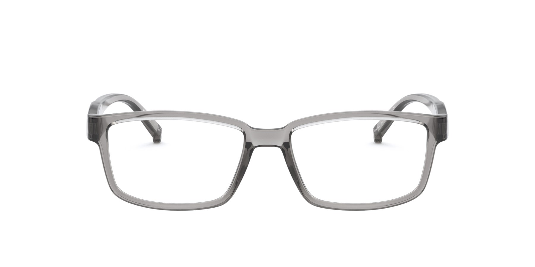 Brillen Arnette Bixiga AN 7175 (2590) farbe grigio trasparente lucido form rechteckig gläser trasparente