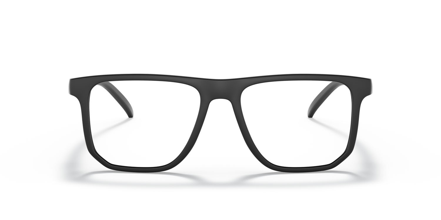 Brillen Arnette Spike AN 7189 (01) farbe nero opaco form rechteckig gläser trasparente