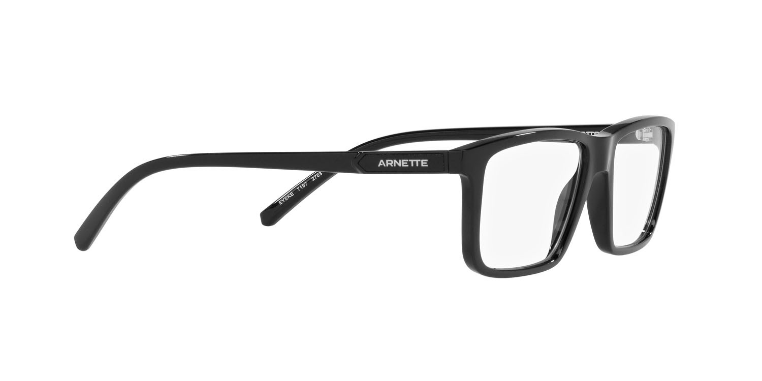 Brillen Arnette Eyeke AN 7197 (2753) farbe nero form rechteckig gläser trasparente