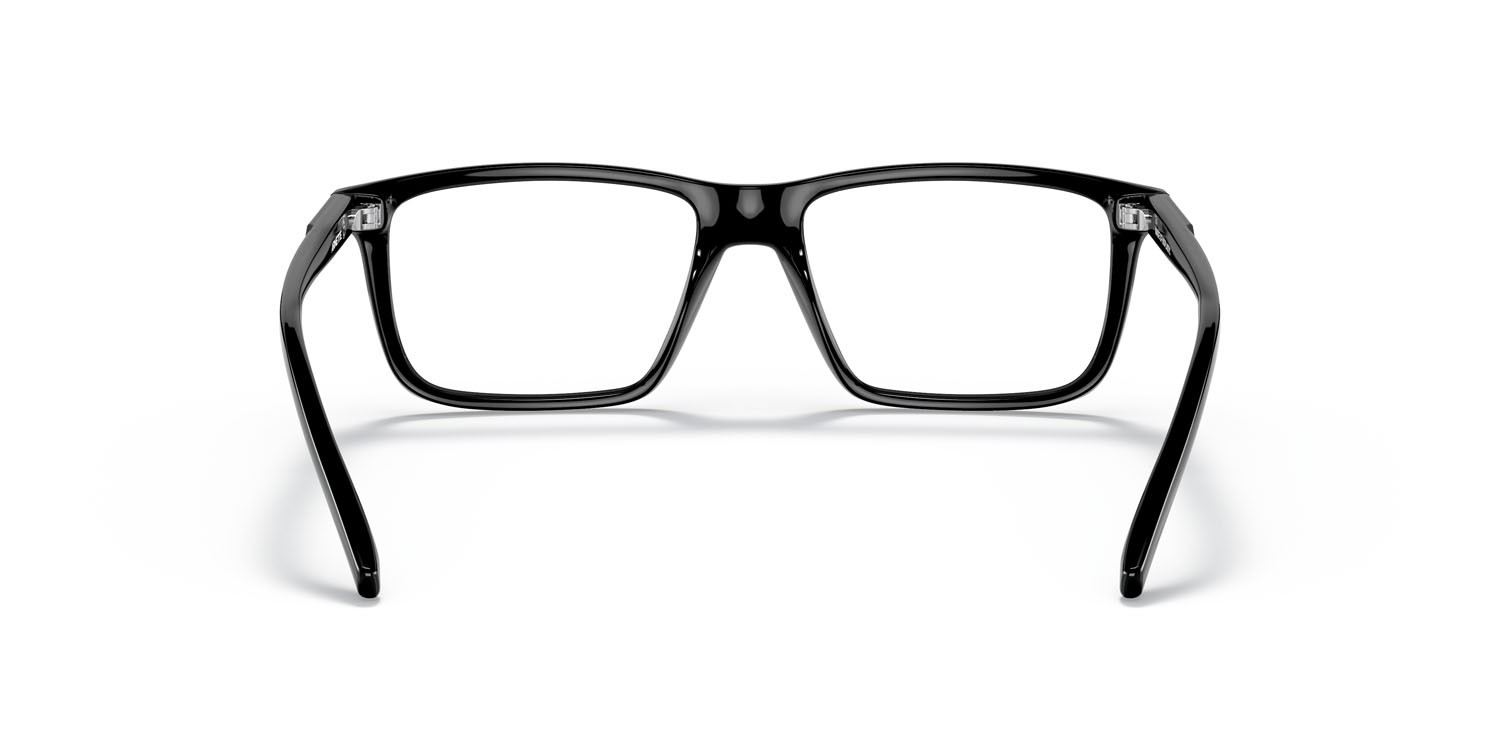 Brillen Arnette Eyeke AN 7197 (2753) farbe nero form rechteckig gläser trasparente