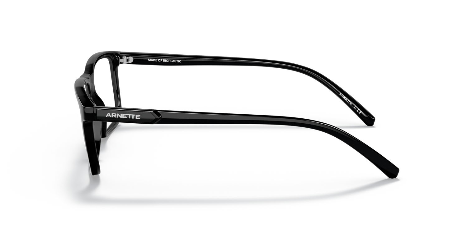 Brillen Arnette Eyeke AN 7197 (2753) farbe nero form rechteckig gläser trasparente