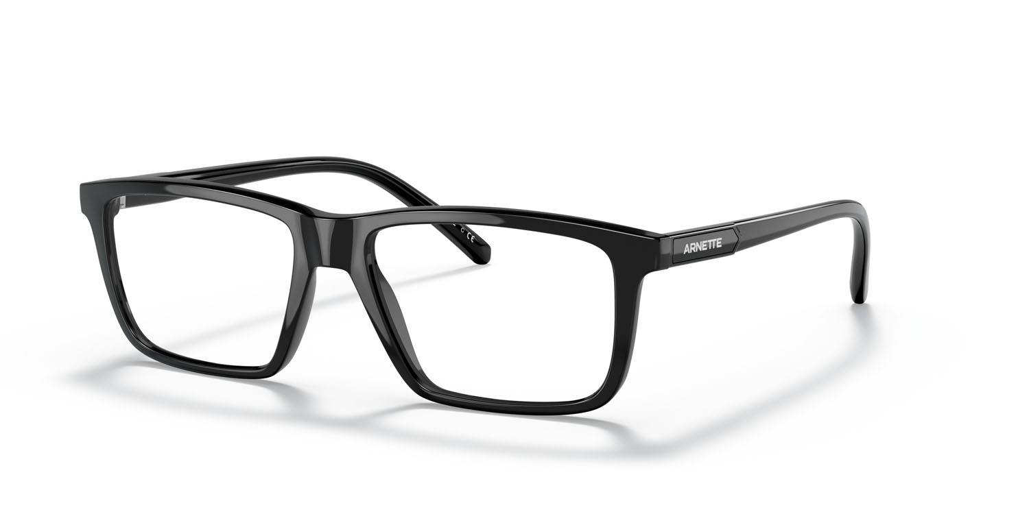 Brillen Arnette Eyeke AN 7197 (2753) farbe nero form rechteckig gläser trasparente