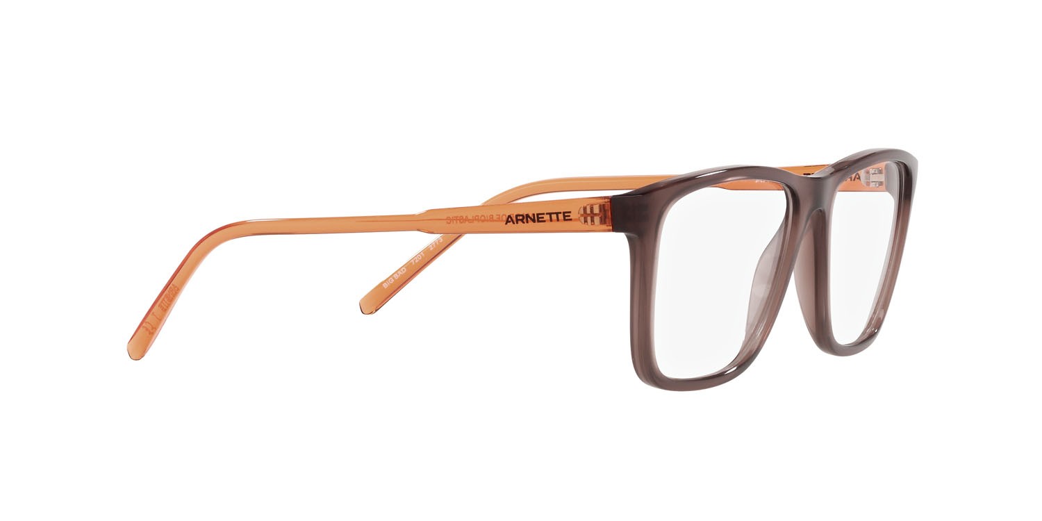 Brillen Arnette Big Bad AN 7201 (2773) farbe marrone trasparente form quadratisch gläser trasparente
