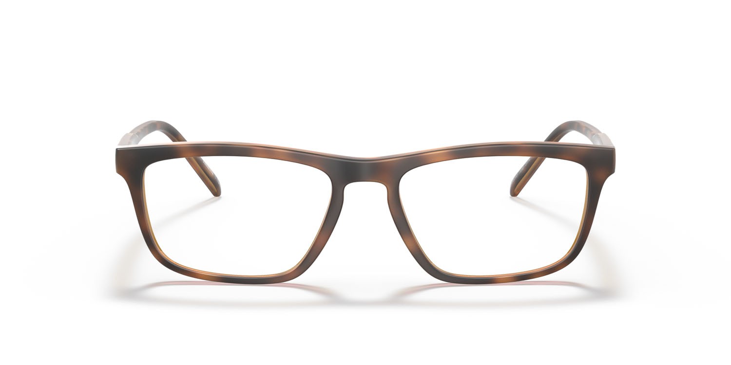 Brillen Arnette Roboto AN 7202 (2774) farbe havana scuro opaco form rechteckig gläser trasparente