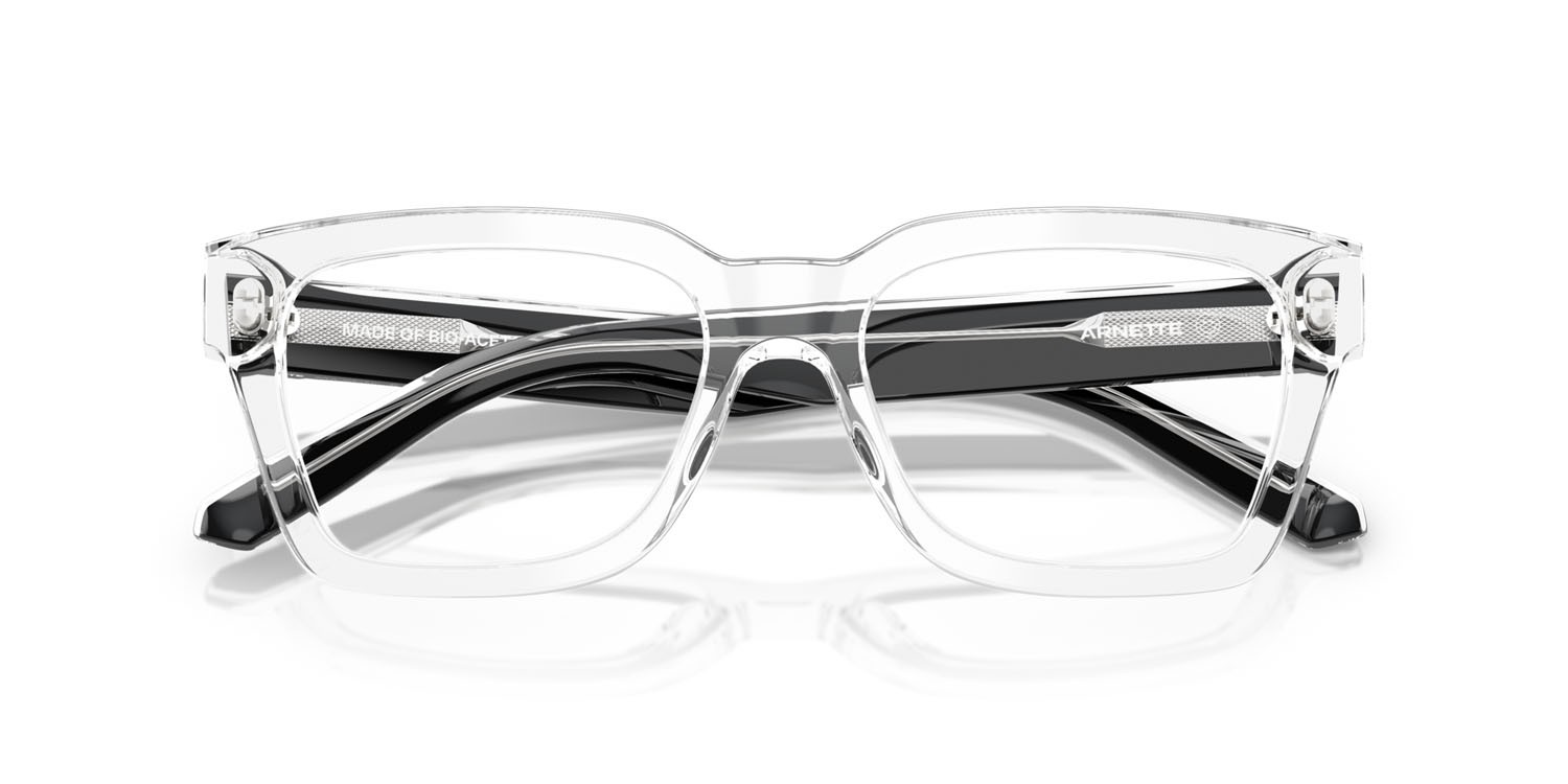 Brillen Arnette Cold Heart AN 7228 (1215) farbe cristallo form quadratisch gläser lente demo