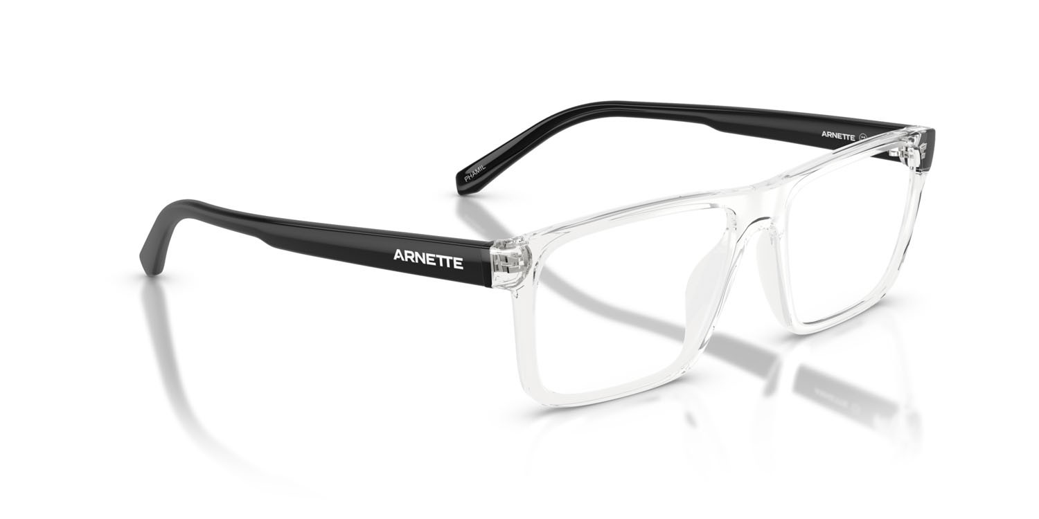 Occhiali da vista Arnette Phamil AN 7251U (2761) colore trasparente forma quadrato lenti lente demo