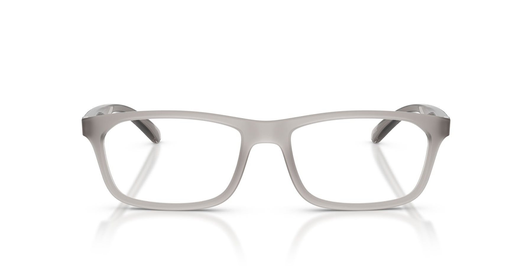 Occhiali da vista Arnette Kamaya AN 7252 (2665) colore grigio chiaro trasparente forma quadrato lenti lente demo
